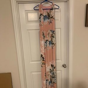 Boutique floral maxi dress
